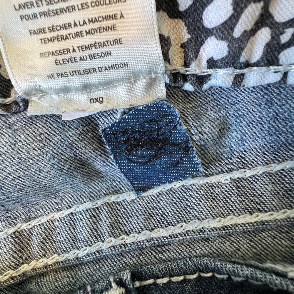 *Repaired* Ariat R.E.A.L. Denim Bootcut Jeans Dark Wash Stretch Women’s 25S - Picture 6 of 7